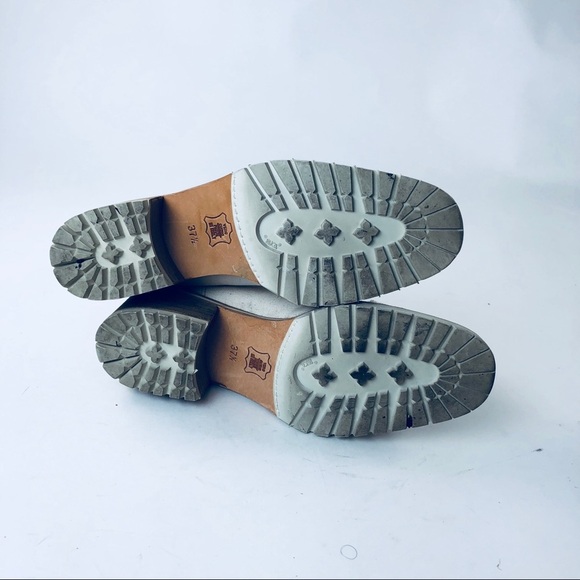 Boots Laced Hand Made in Italy Boots off white - PRET 7.5 - Picture 8 of 8